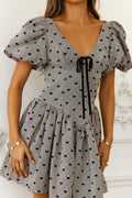 Bows Of Enchantment Mini Dress Brown