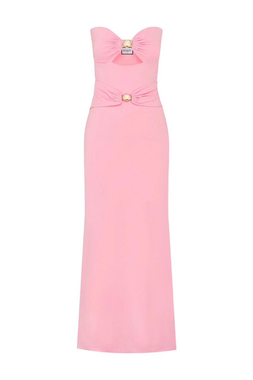KLEO MAXI DRESS - PINK
