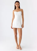 Famous Mini Dress - White