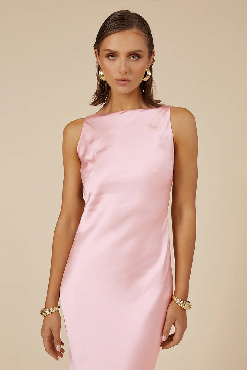 SAMSARA DRESS - MUSK