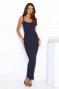 One More Song Maxi Dress Navy