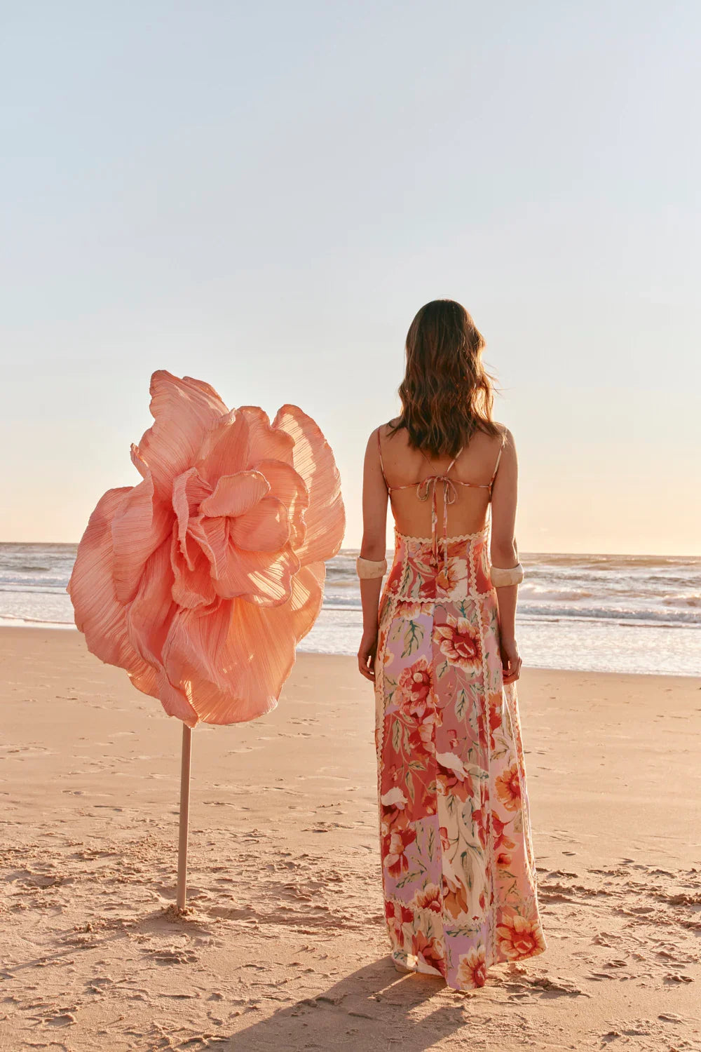 Evia Dress - Desert Rose