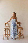 Alista Dress - Bouquet Blu